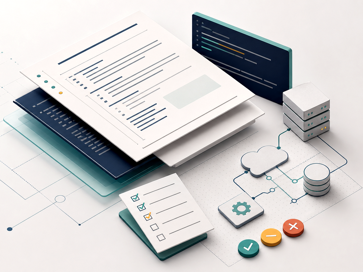 QA learning materials and testing workflow